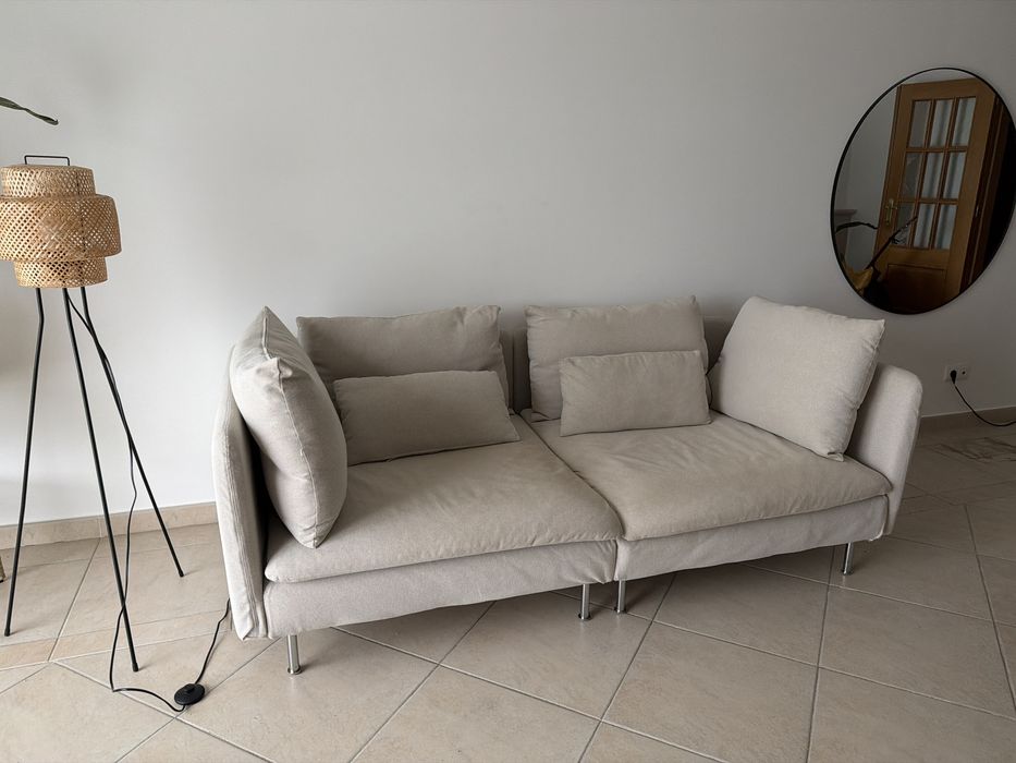 Sofá modular IKEA Söderhamn – 2 módulos com capas laváveis