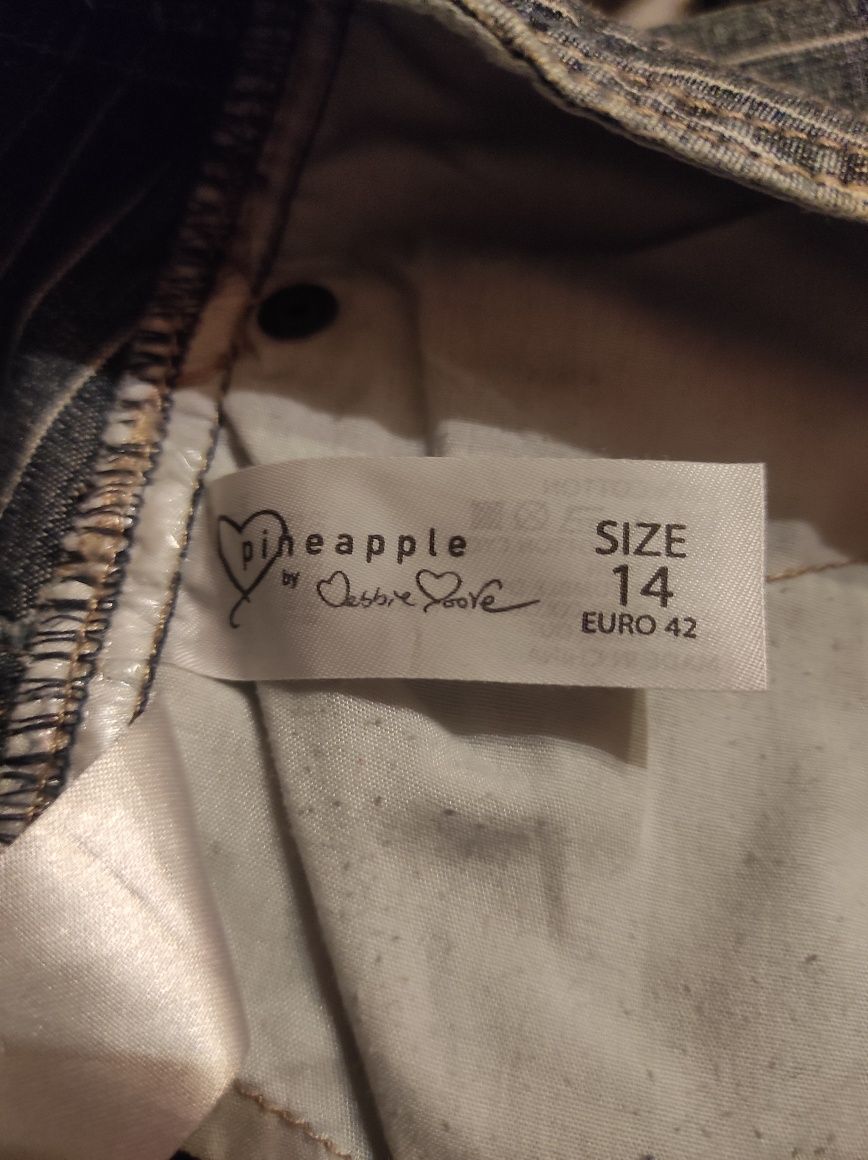 Spódnica jeansowa Pineapple rozmiar 14