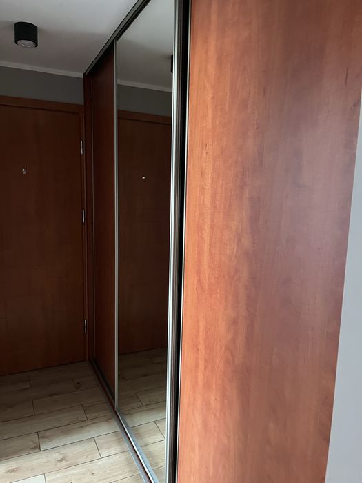 Drzwi do szafy przesuwnej z lustrem