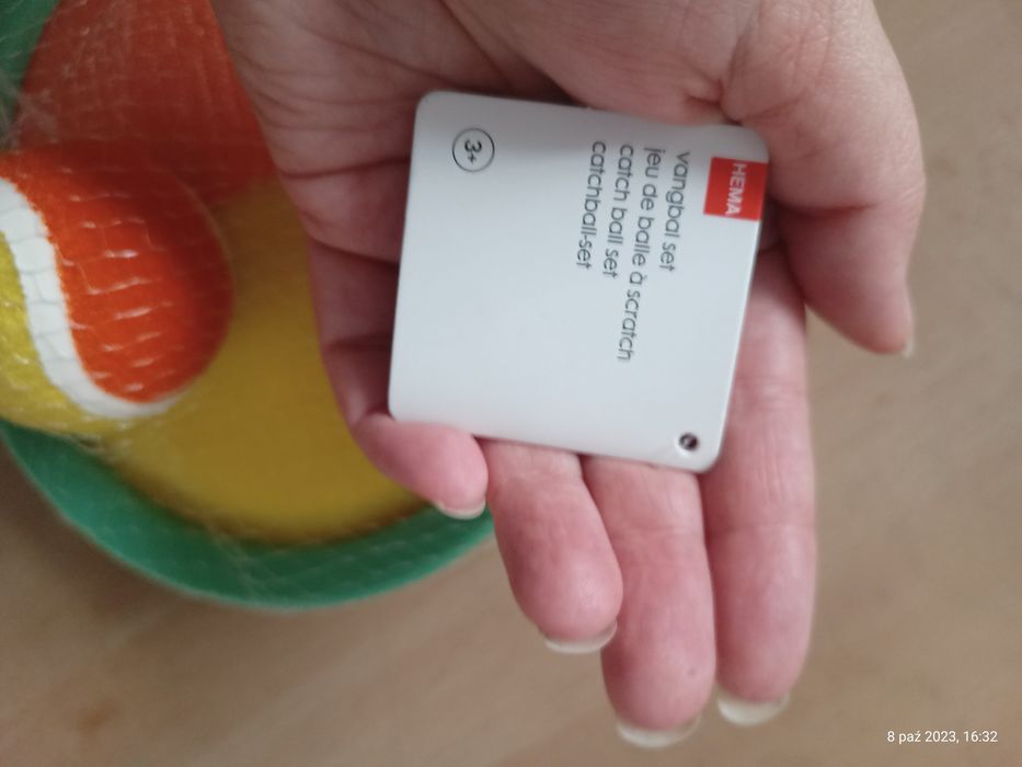 Paletki na rzepy z piłką Catch Ball gra zręcznościowa