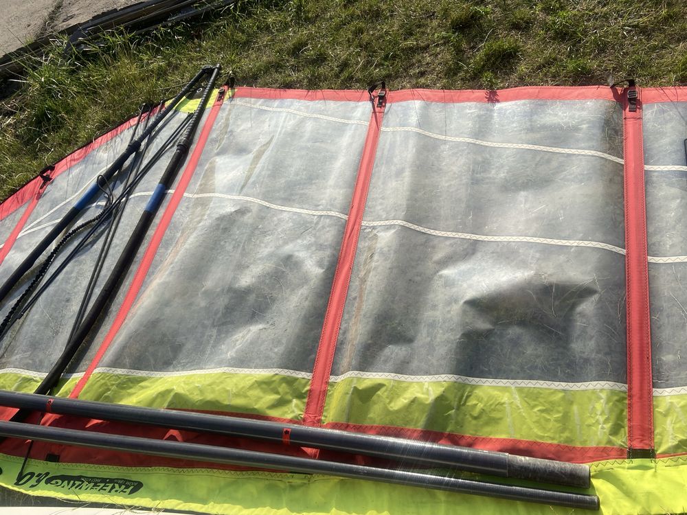 Deska windsurfingowa Hifly 160l mieczowa z pędnikiem kompletna zestaw