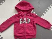 Różowa rozpinana bluza Gap -74-80 cm