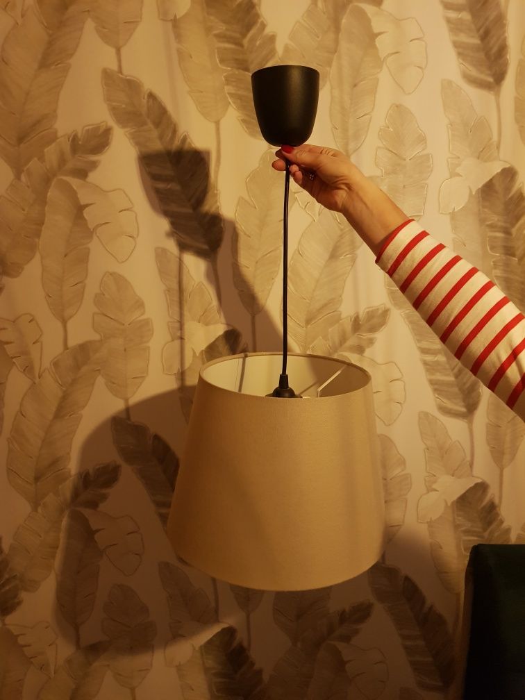 Żyrandol abażur Ikea