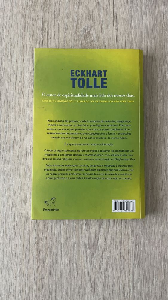 O Poder do Agora - Eckharte Tolle