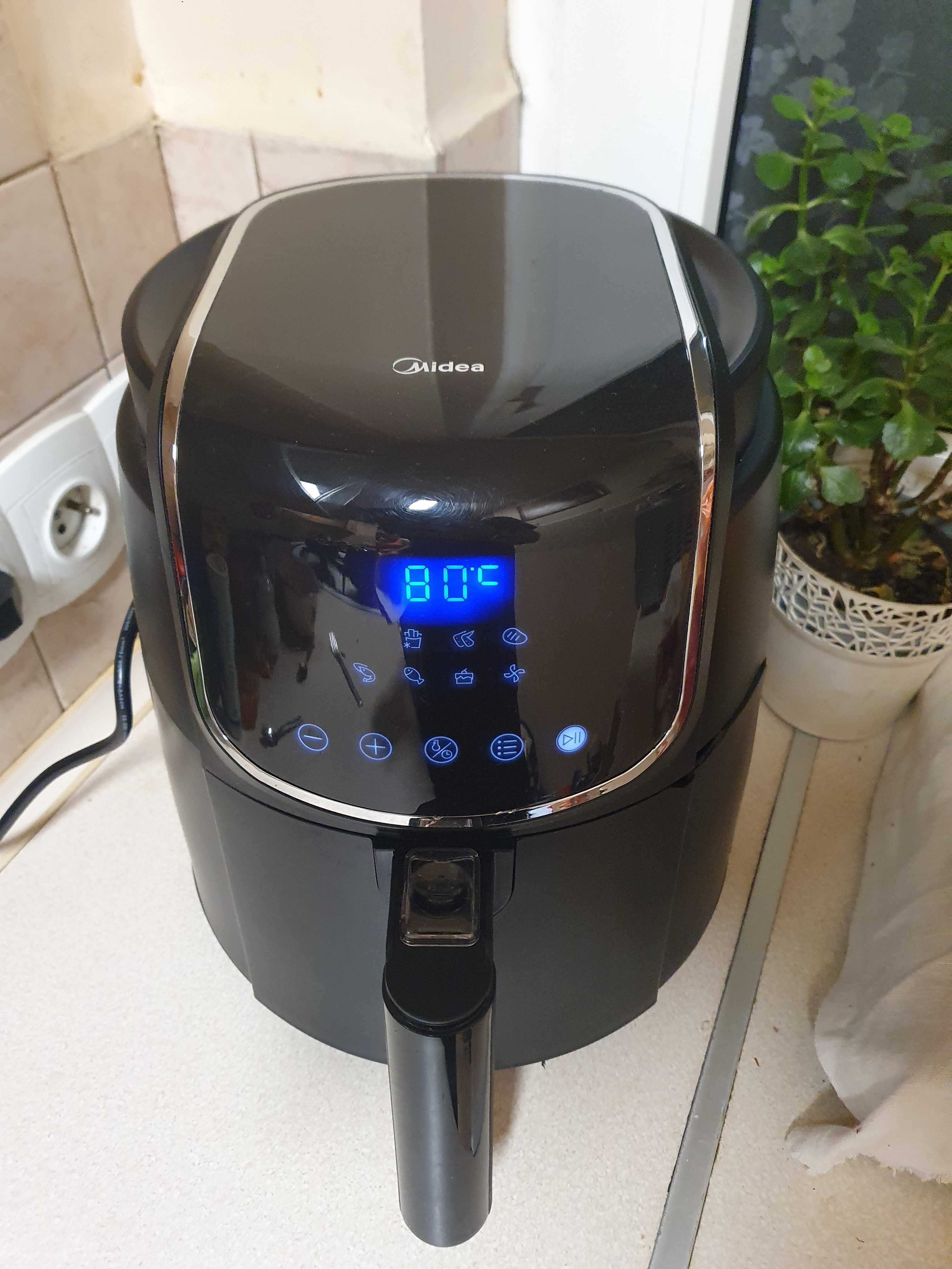 Frytkownica beztłuszczowa Midea 1500 W 4 l uzywana