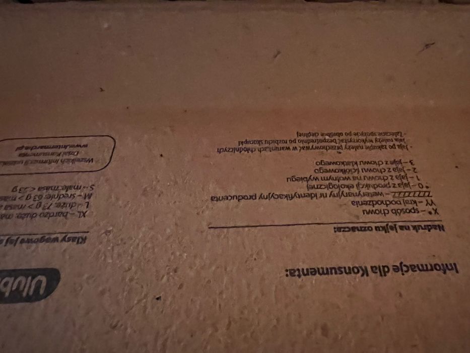 Wytlaczanki na 10 jaj rozmiar L