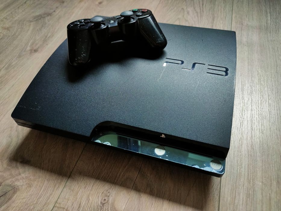 PS3 Slim Model 2504A CFW HEN 4.92 500GB Oryginalny Pad Plom