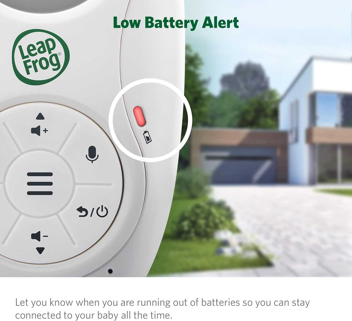 Leap Frog LF80 Niania elektroniczna z czujnikiem temperatury lampką