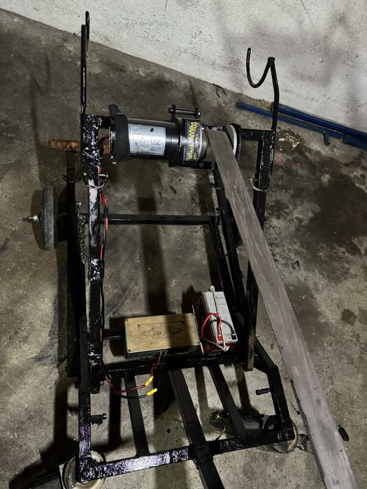 Carrinho porta karts eletrico