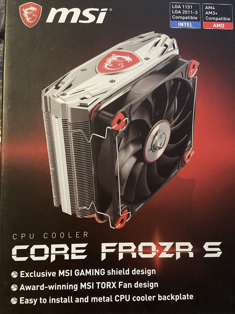 Охолодження CPU CORE FROZR S