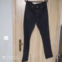 Czarne jeansy męskie Skinny&Denim.