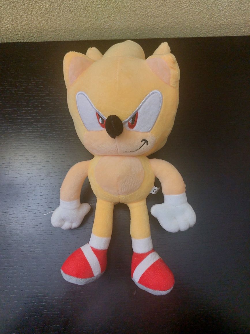 Peluche Super Sonic da série Sonic
