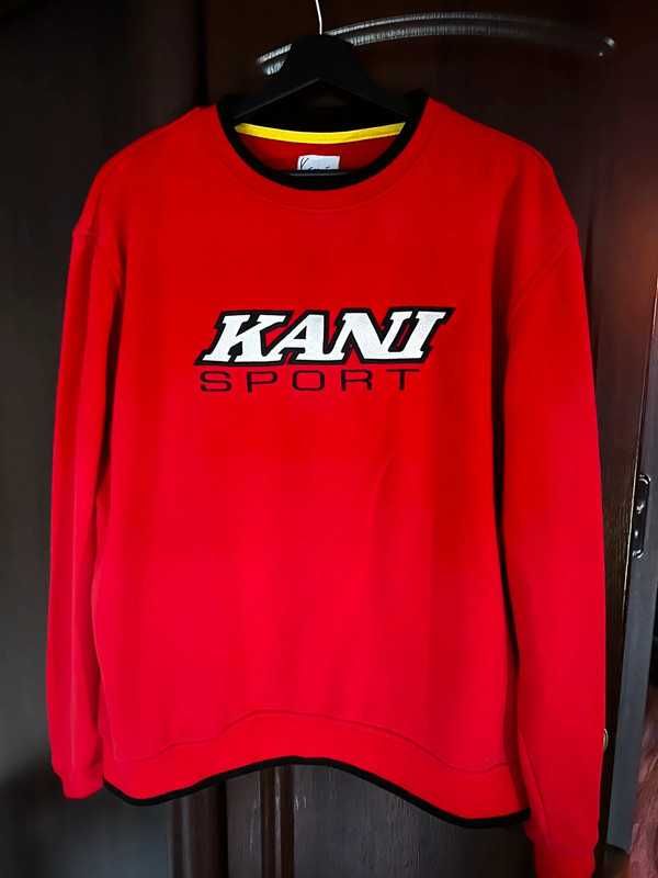 Karl Kani Sport 1989 Bluza Czerwona M-Medium z USA !!!