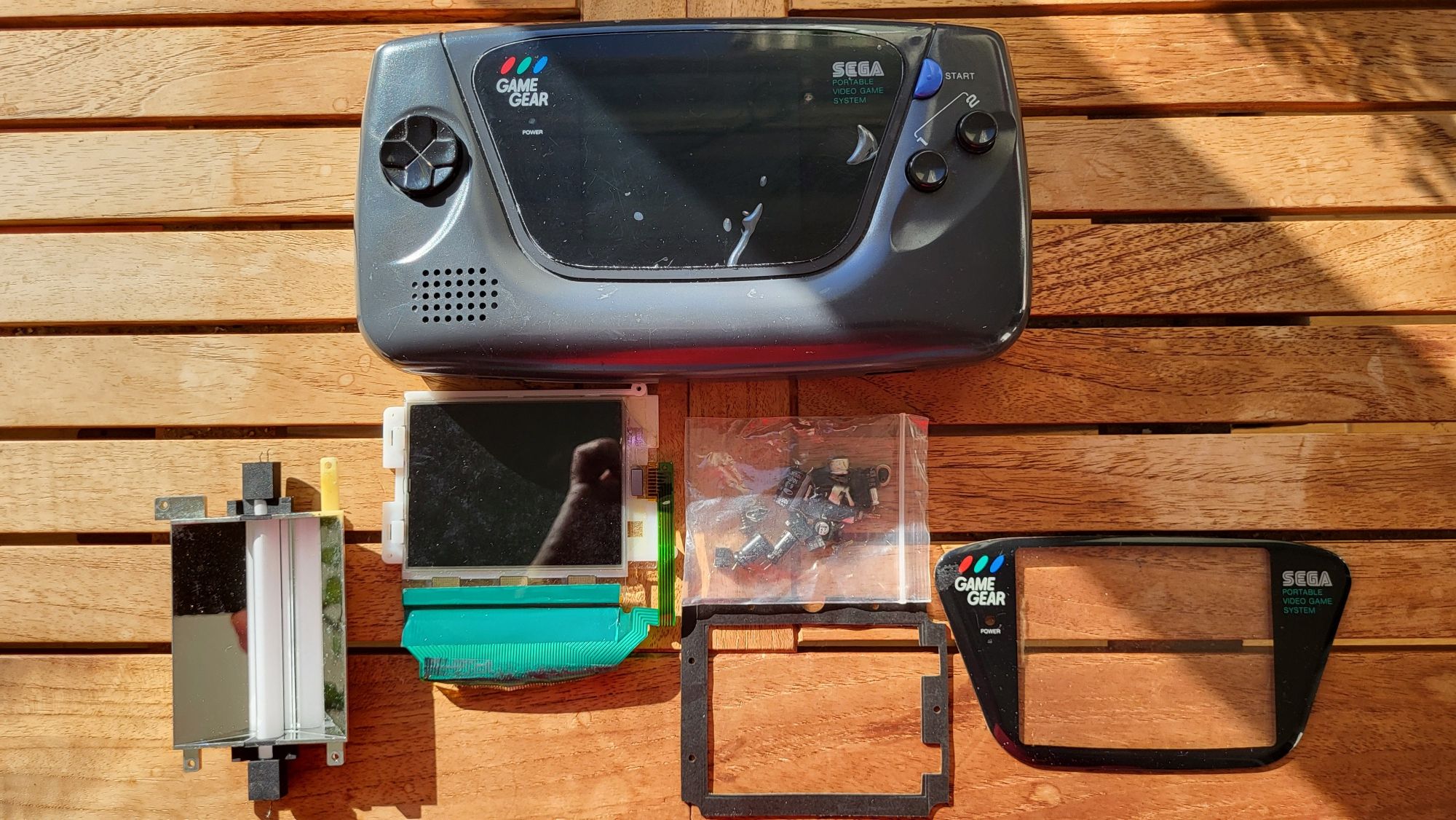 Consola SEGA GAME GEAR IPS Totalmente Recondicionada