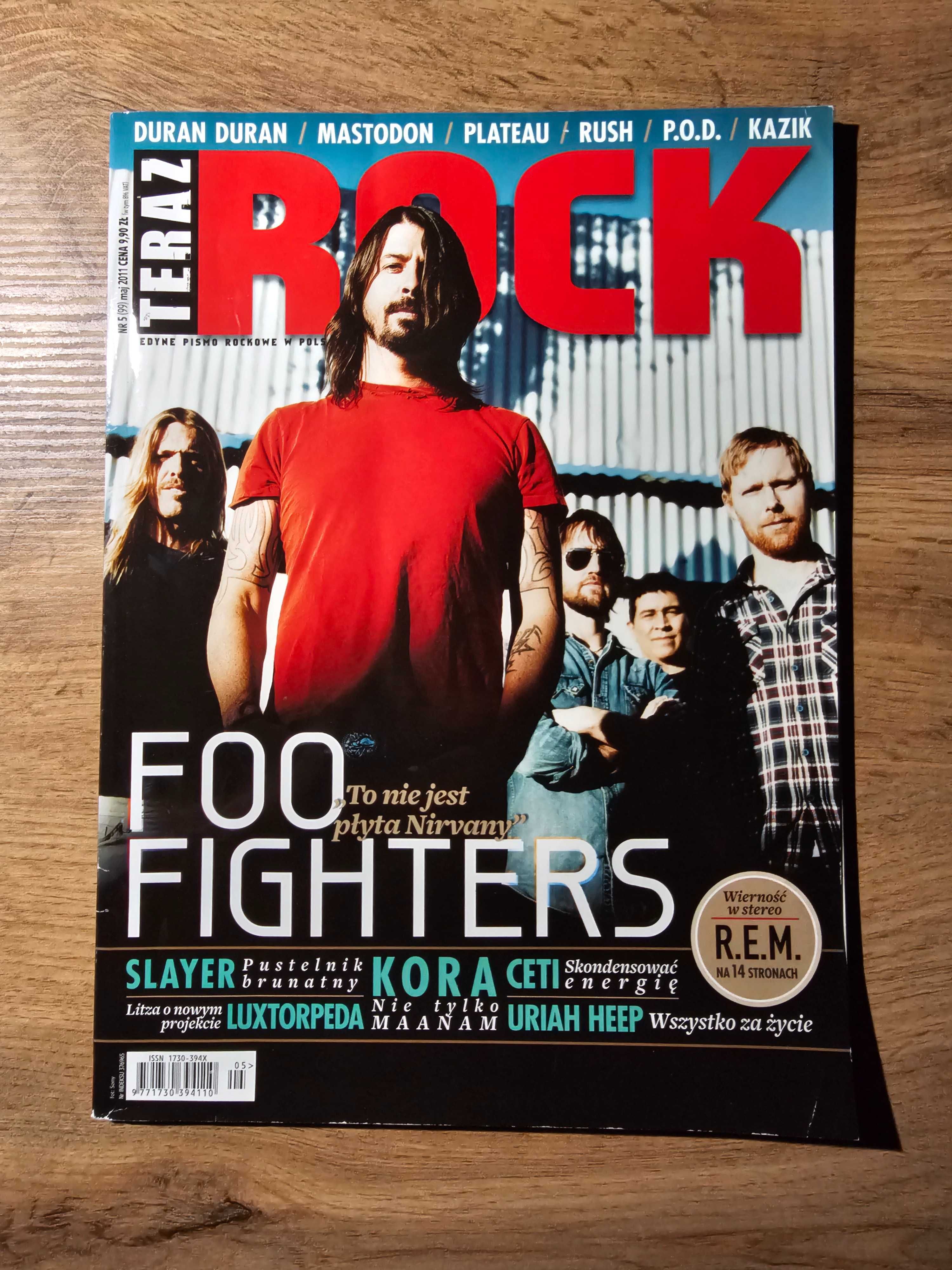 Teraz Rock 5/2011 - Foo Fighters, R.E.M., Slayer, Kora, Duran Duran