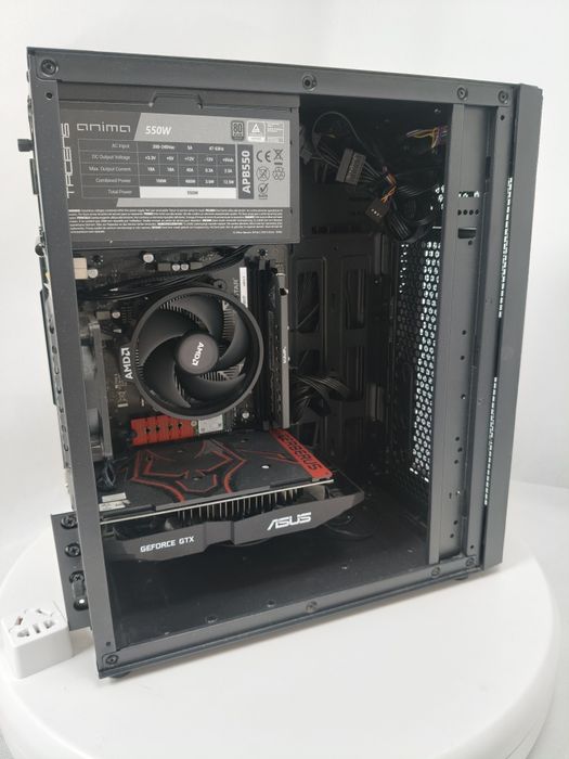 Ryzen 3 1200,Komputer do gier,GTX 1050 Ti,8 GB,SSD,Win 11