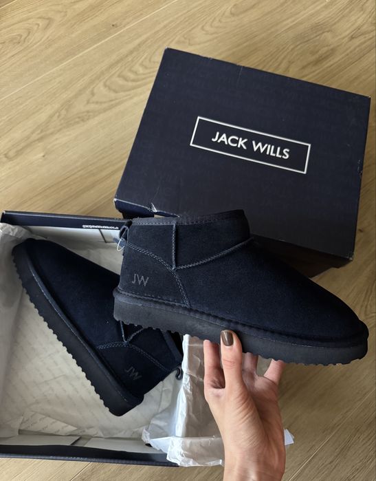 Уггі зимові натуральна замша jack wills