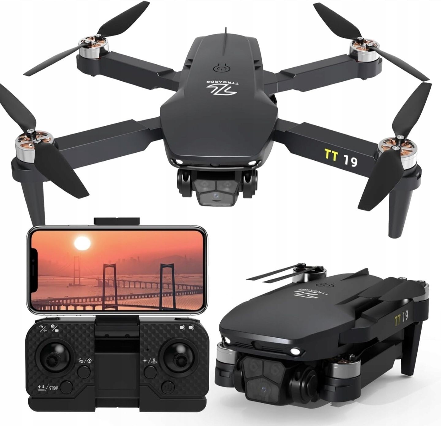 Dron TT 19 mały kamera 4K