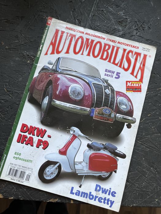 Automobilista 9/2003 DKW IFA F9 Lambretta 175 TV