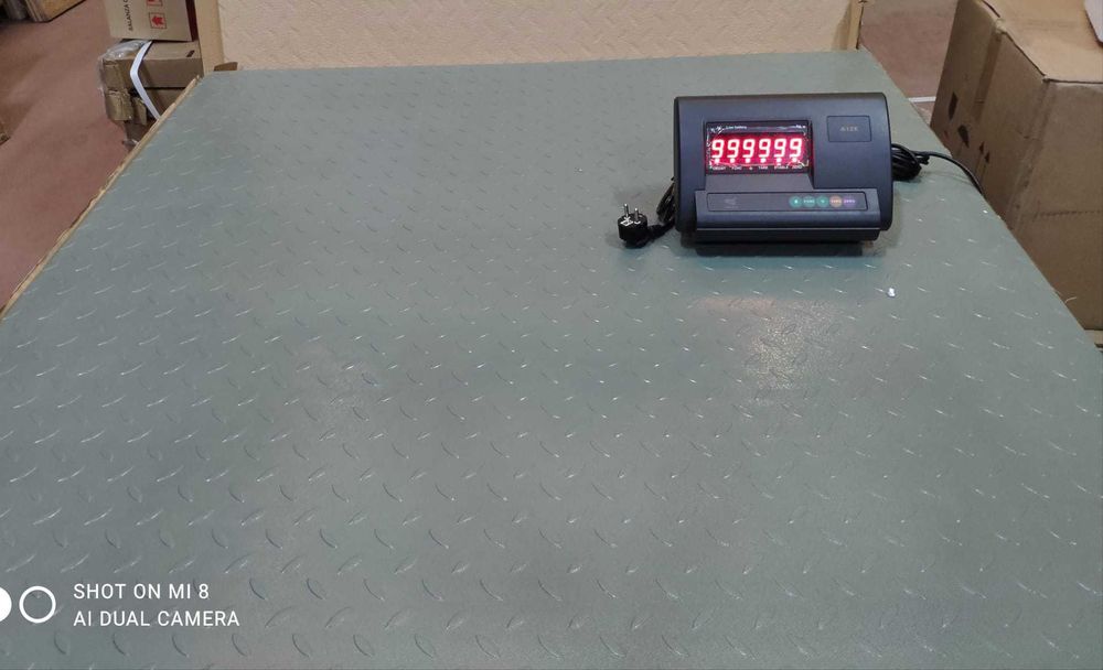 Balança Pesapaletes 3000Kg 150x150cm NOVA