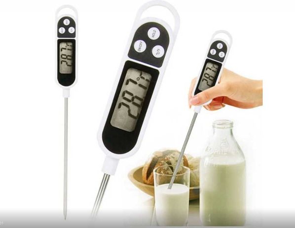 Цифровой кухонный термометр для мяса, молока, овощей