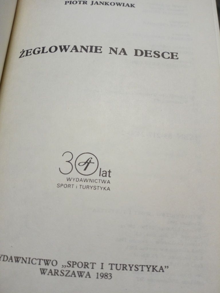 Żeglowanie na desce - Piotr Jankowiak