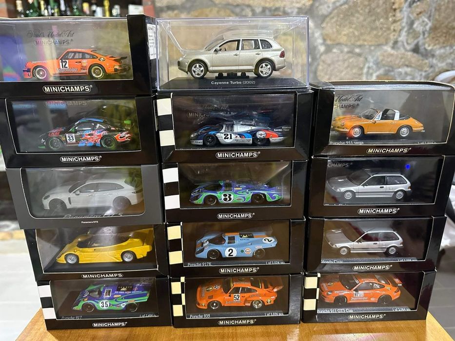 Porsche e outras marcas Minichamps 1:43 apartir dos 30