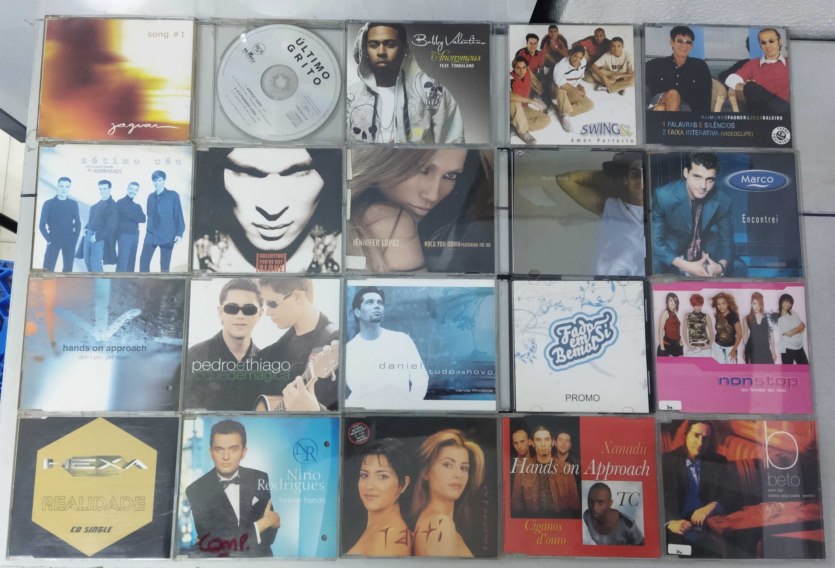 Lote. 150 CD Singles/ Promos. Como Novos