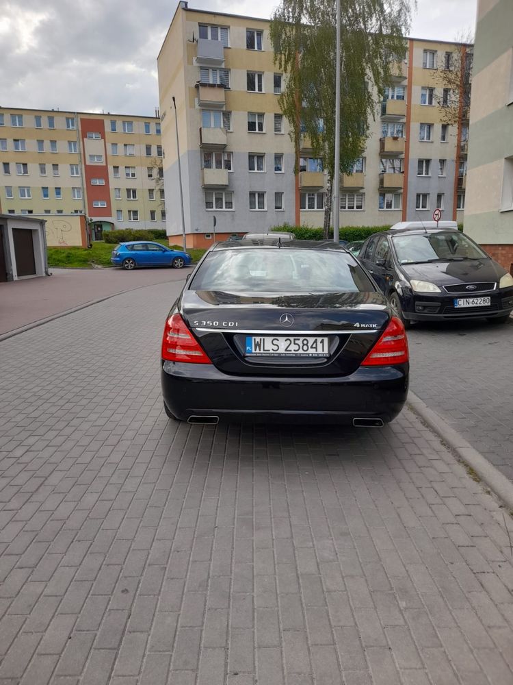 Mercedesa S350 CDI 4Matic W221. Zamiana