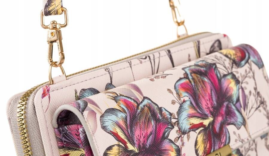 mini torebka-portfel ze skóry ekologicznej - 4u cavaldi