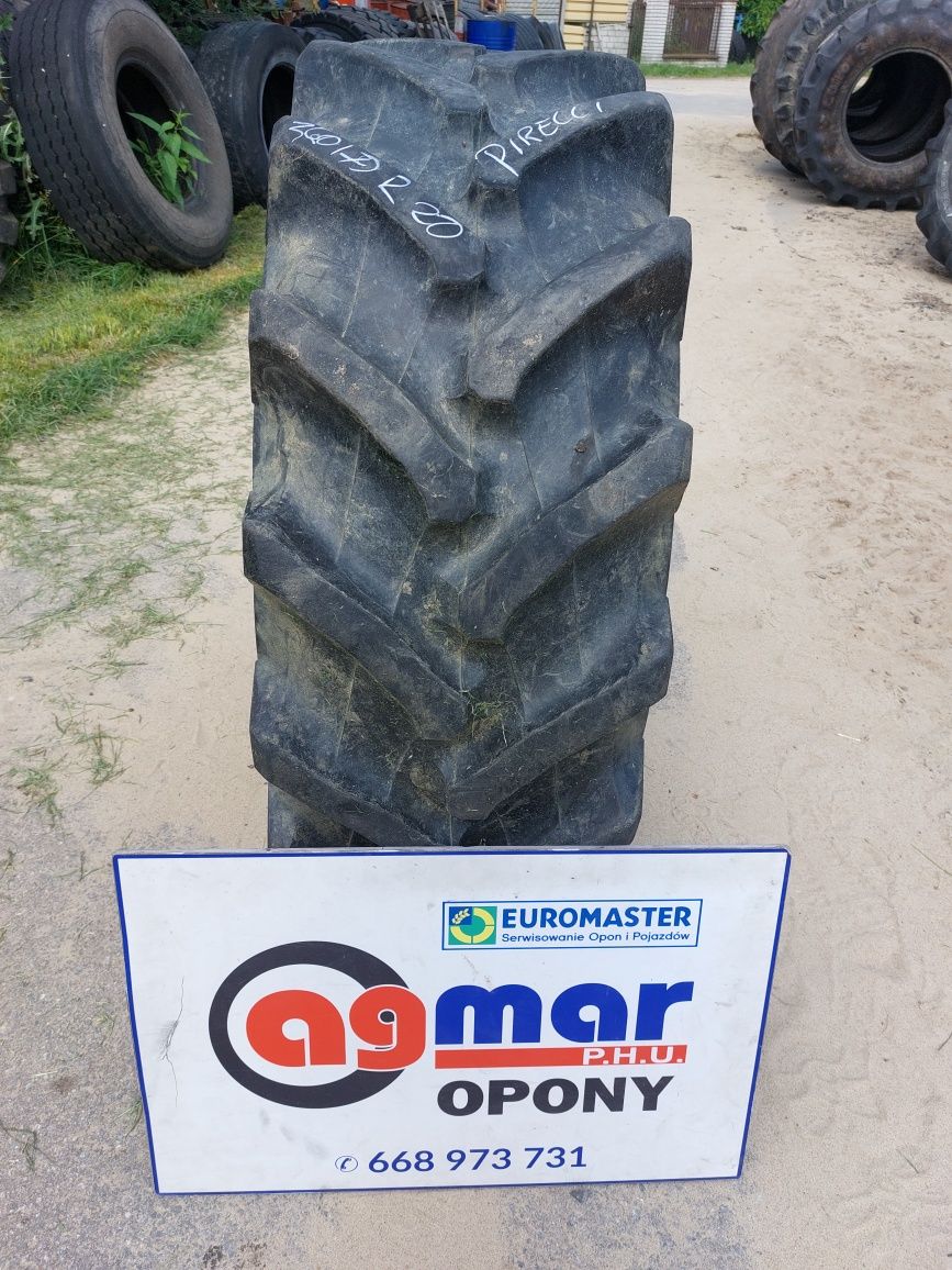 360/70R20 Pirelli opona używana rolnicza