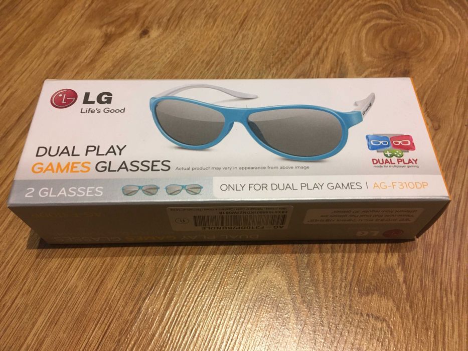 LG Dual Play Games Glasses okulary do gry