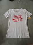 T-shirt damski okrągły dekolt koszulka Coca Cola Carbotex r. M