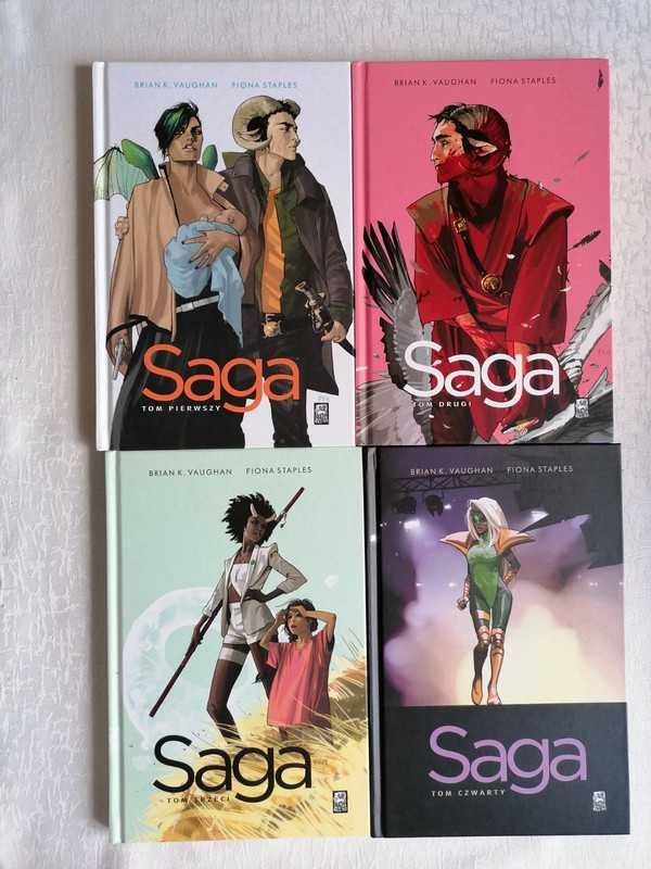 Saga 1-8 - Brian K. Vaughan, Fiona Staples