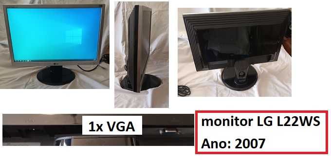 Monitor LG e SAMSUNG