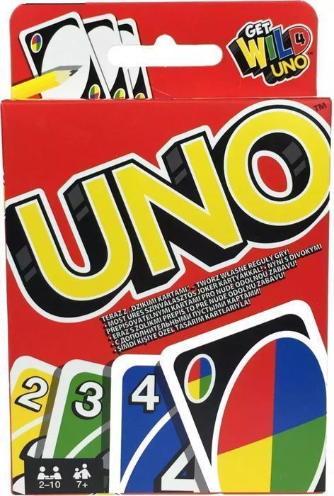 Mattel. W2085 Karty Uno. Mattel