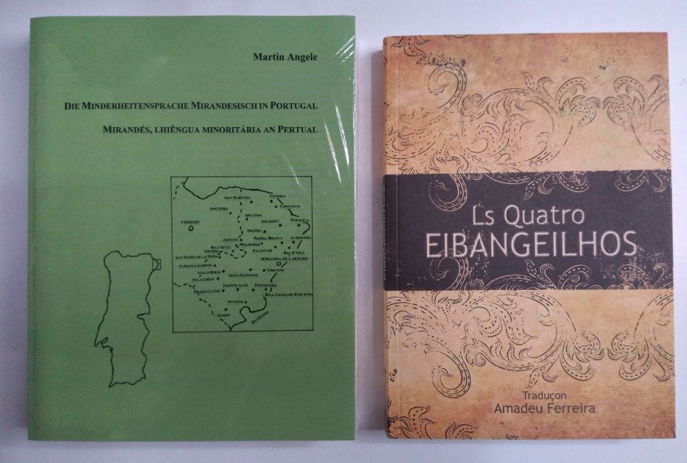 (8) Livros novos, Língua Mirandesa, mirandês. Peso da Régua. Trindade