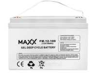 Акумулятор гелевий Maxx FM-12-100 DEEP CYCLE GEL 12V 100Ah