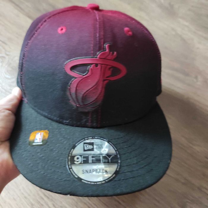Кепка бейсболка New Era   Heat NBA 20 Back Half 9FIFTY.