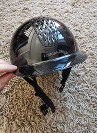 Kask do jazdy konnej Fouganza 54