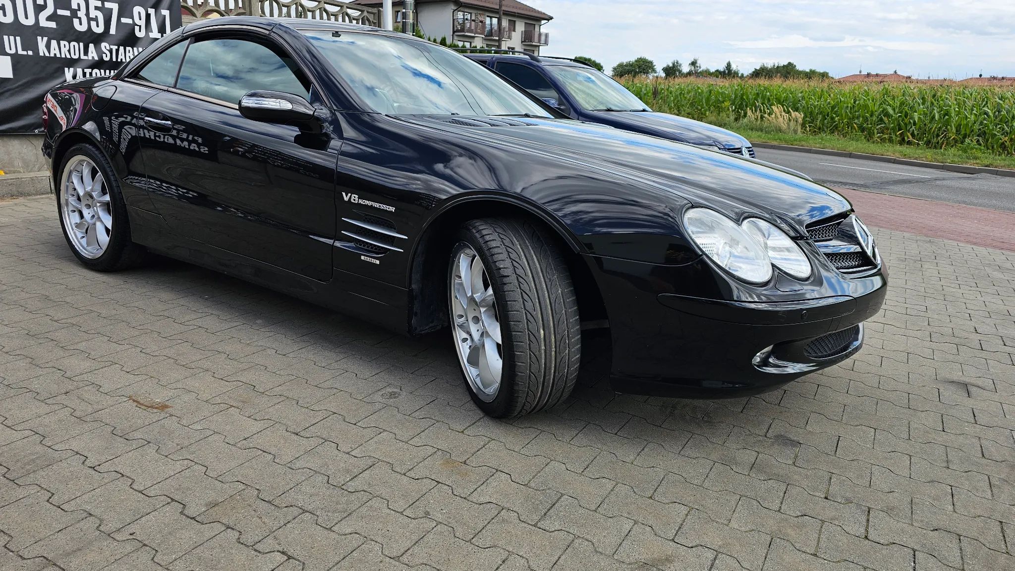 Mercedes-Benz SL V8 wolnossące M113, wersja na rynek japoński, Brabus