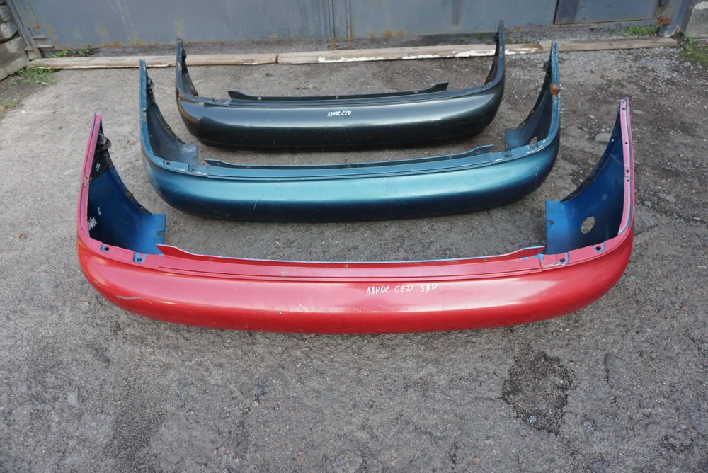 Бампер задній Daewoo Lanos \Део Ланос Т100 Седан