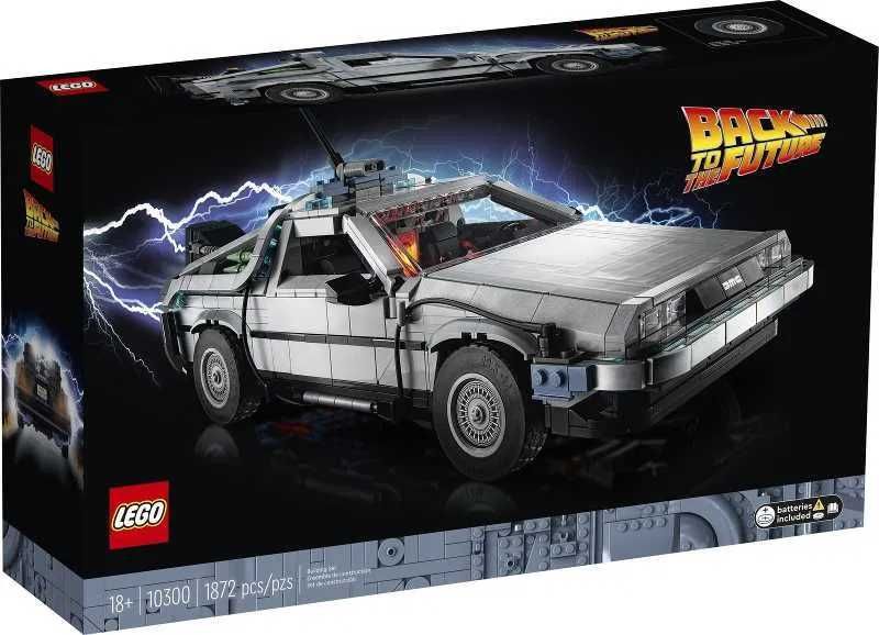 Lego icons 10300 Wehikuł czasu z Powrotu do przyszłości PUSTE PUDEŁKO