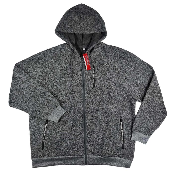 Толстовка чоловіча утеплена великого розміру 60,62,64,66,68