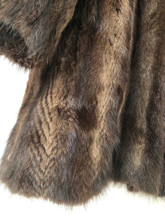 Naturalne futro damskie z norki