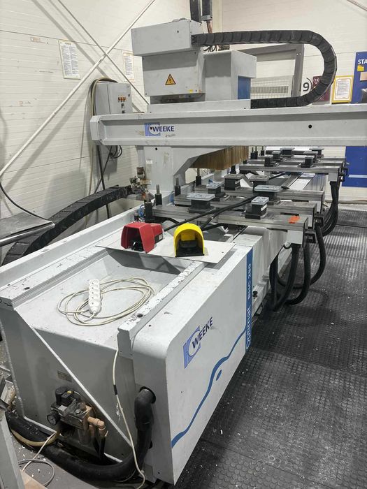 Cetrum obróbcze CNC  Homag Weeke, ploter