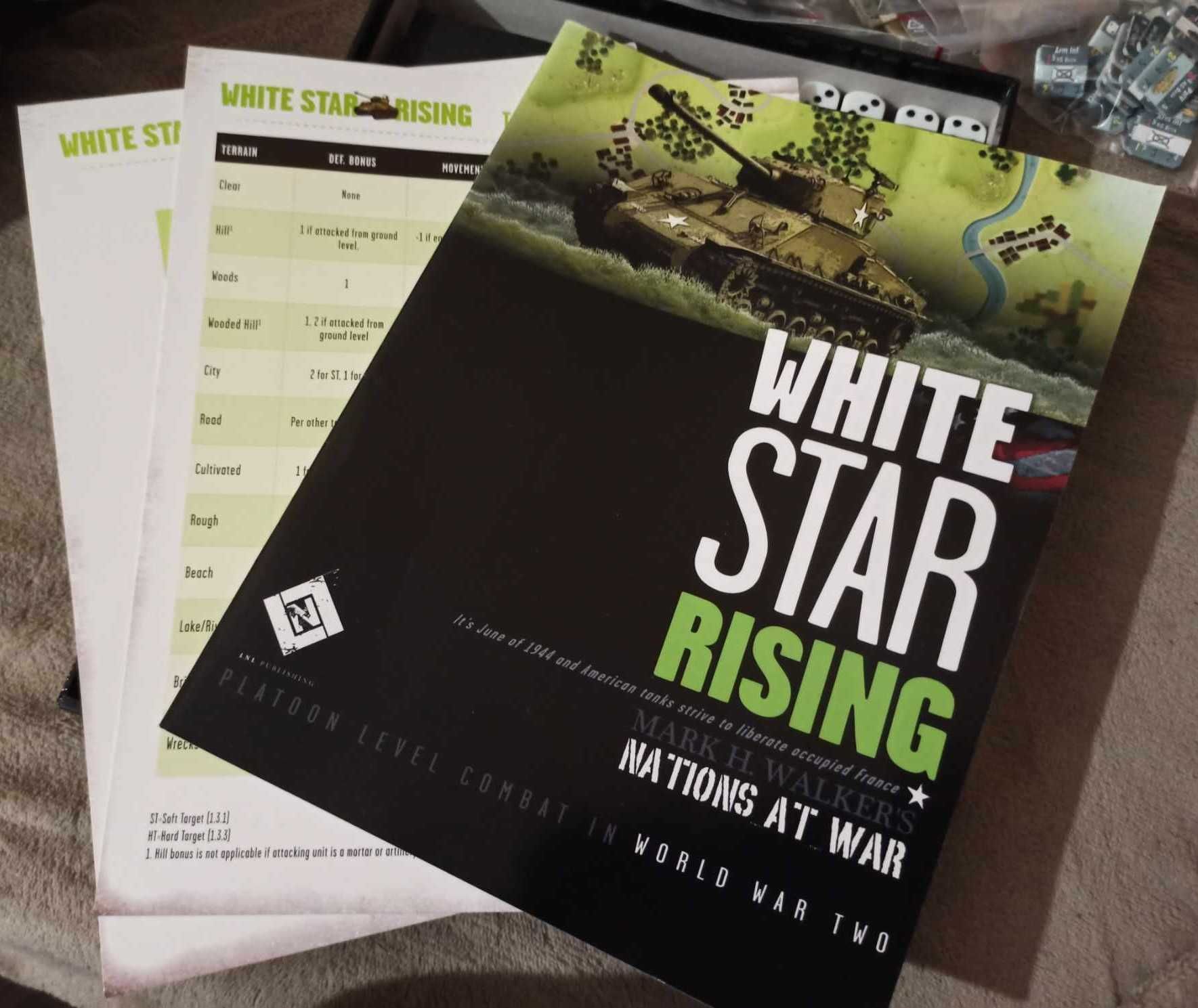 Nations at War: White Star Rising gra planszowa