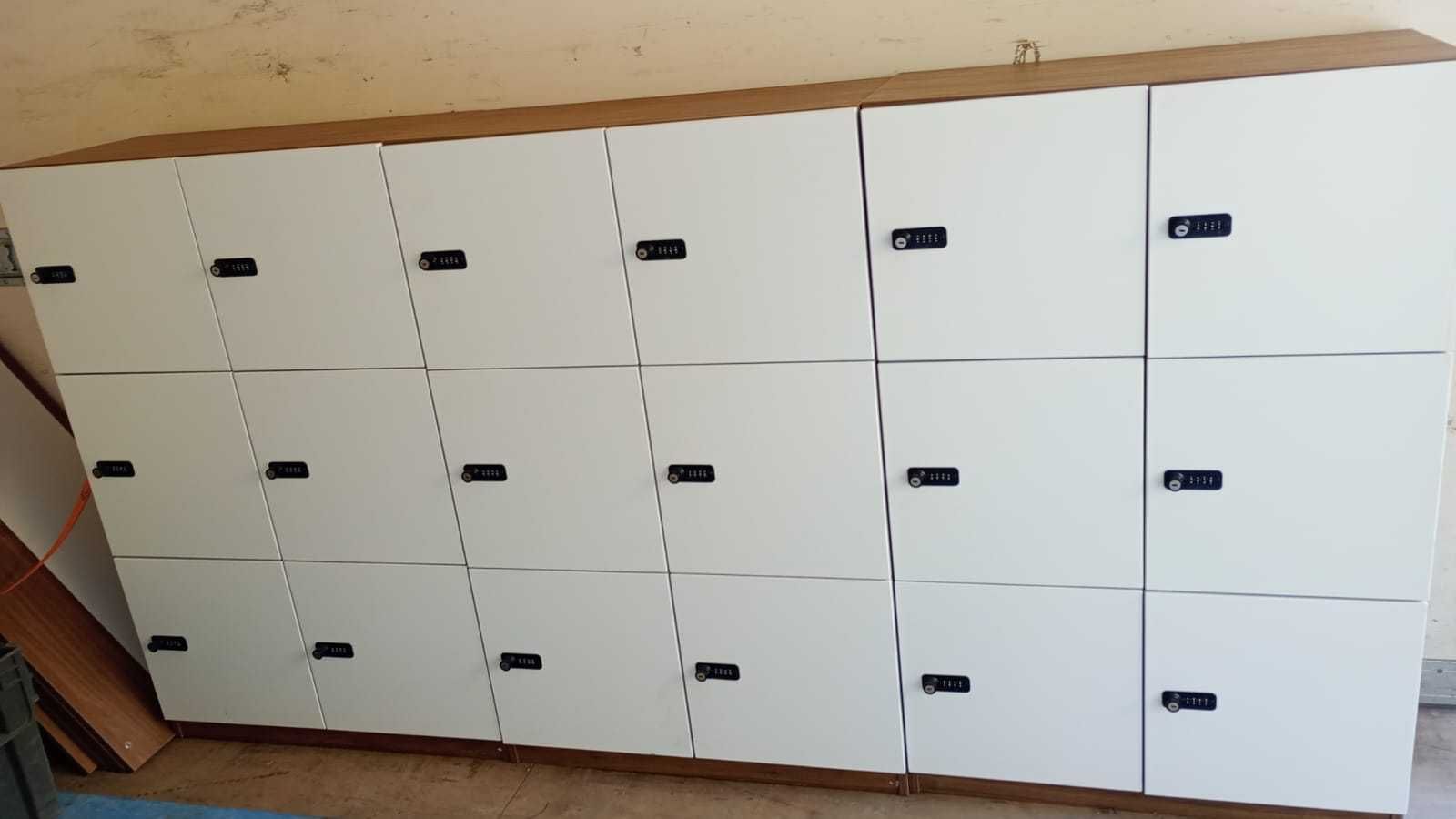 Locker 6 skrytek szafka na dokumenty lockery do biur domu szkoły