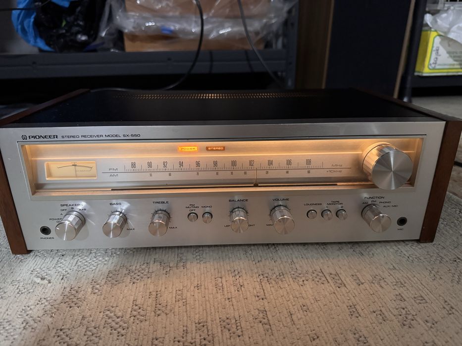 Pioneer SX 550 – Amplituner