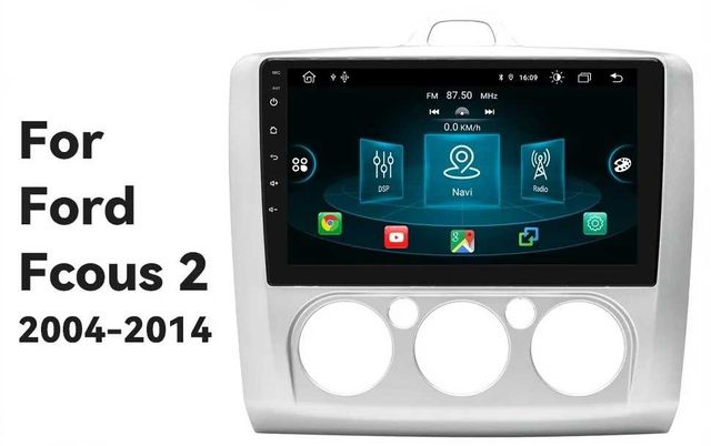 Radio samochodowe Ford Focus 2 3 Mk2 Mk3 Android CarPlay